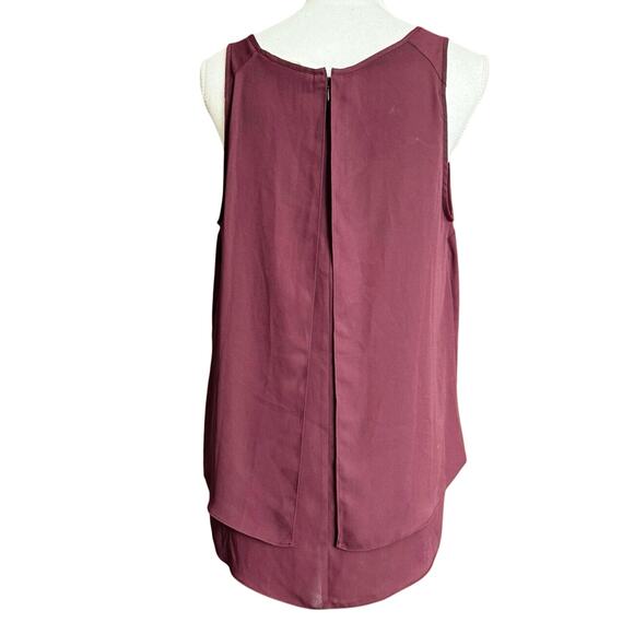 Soft surroundings camisole jubilee sleeveless tank blouse Vermillion Purple M - Picture 7 of 9